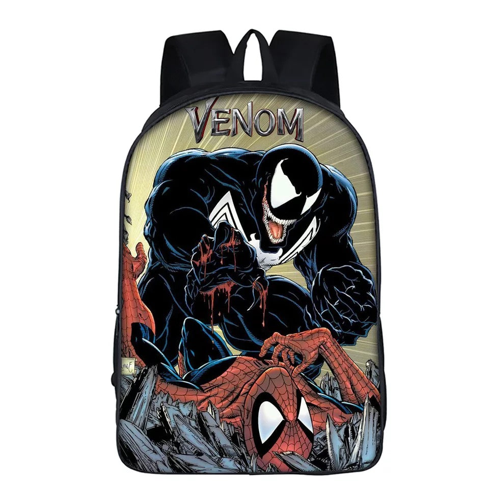 Mayoulove Venom Spiderman #7 Backpack School Sports Bag-Mayoulove