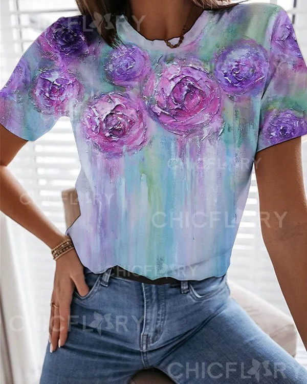 Women's Floral Top