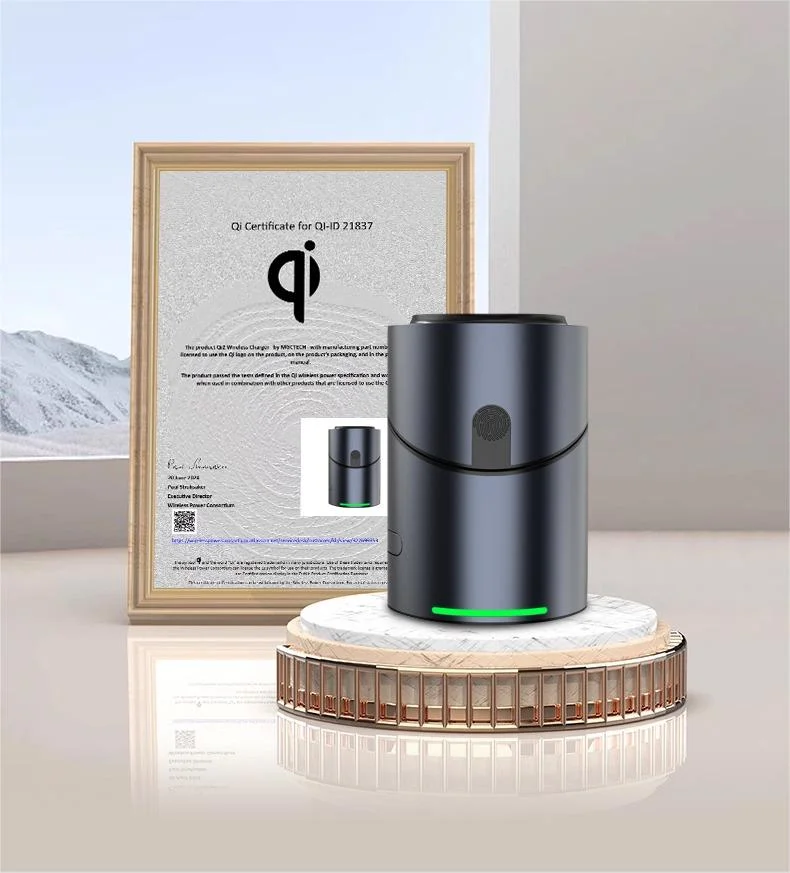 Qi2 Certified Touch Rotation 3-in-1 Wireless Charger, Compatible with Apple MagSafe for Fast Charging iPhone, AirPods, and Apple Watch