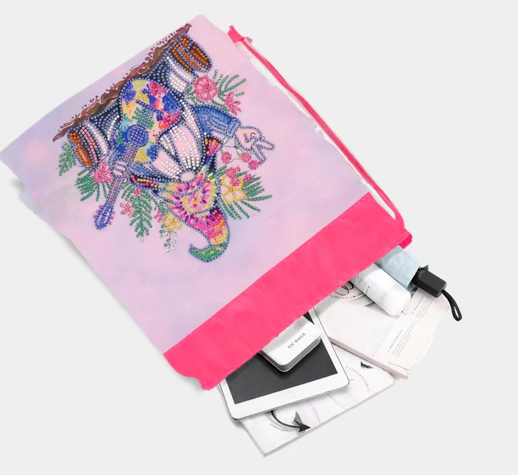 DIY Diamond Painting Fashion Drawstring Bag - Goblin