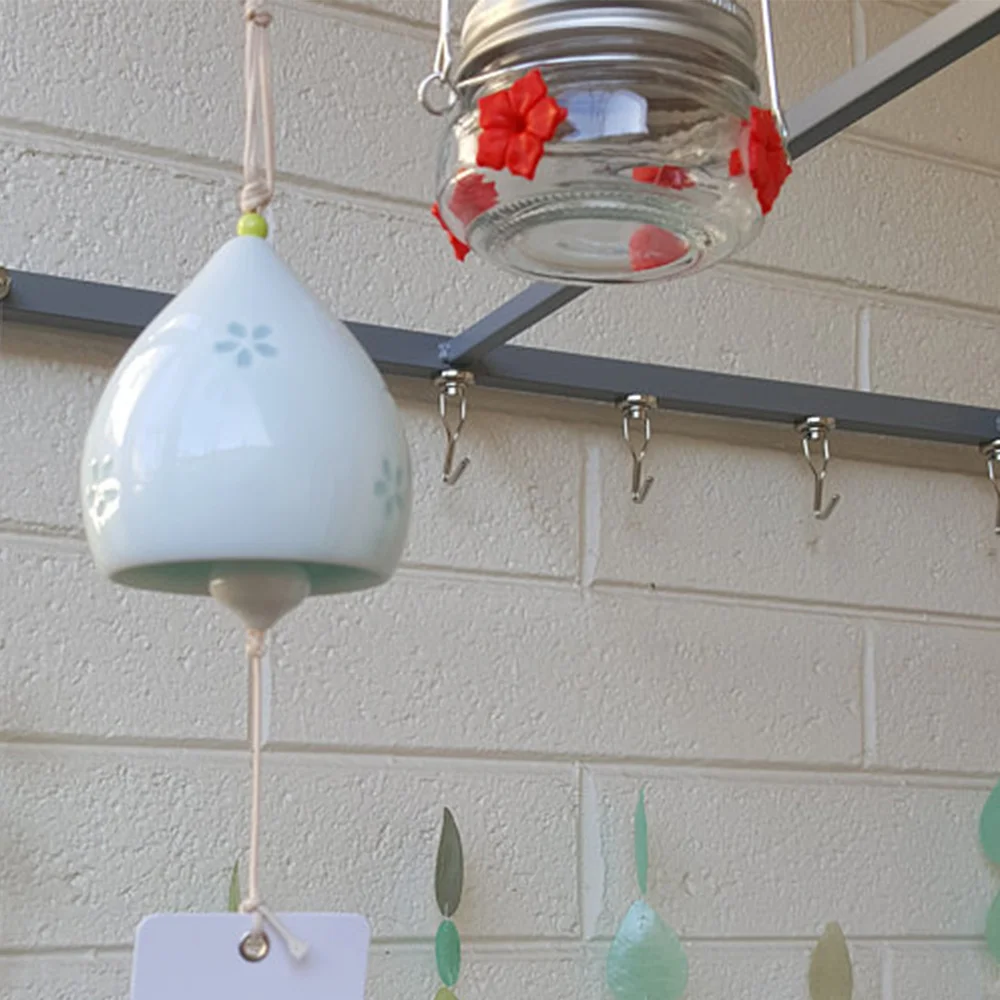 Beautiful canned hummingbird feeder with three ports
