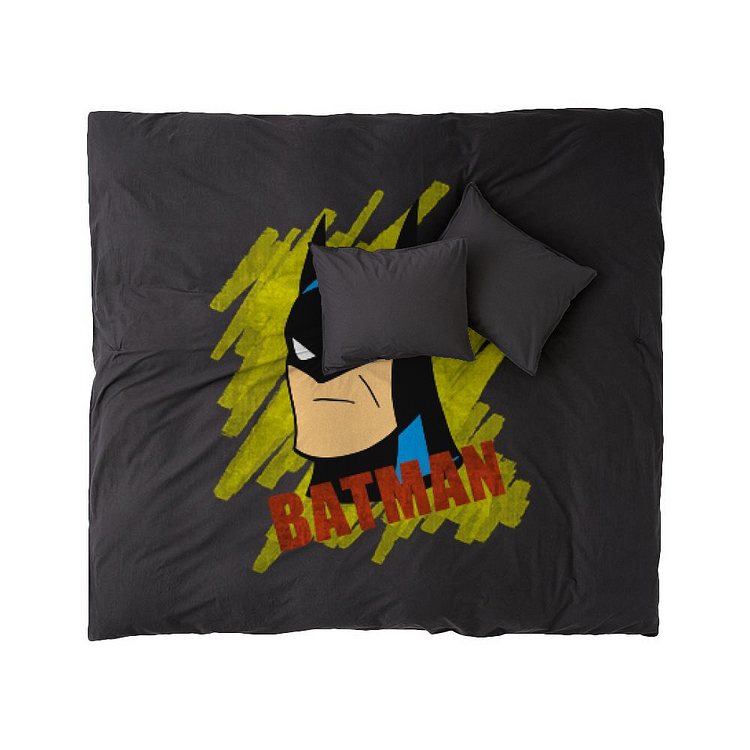 Retro Graffiti, Batman Duvet Cover Set