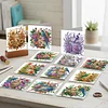 12Pcs Birdcage DIY Diamond Painting Greeting Card Kit for Adults Holiday Gifts