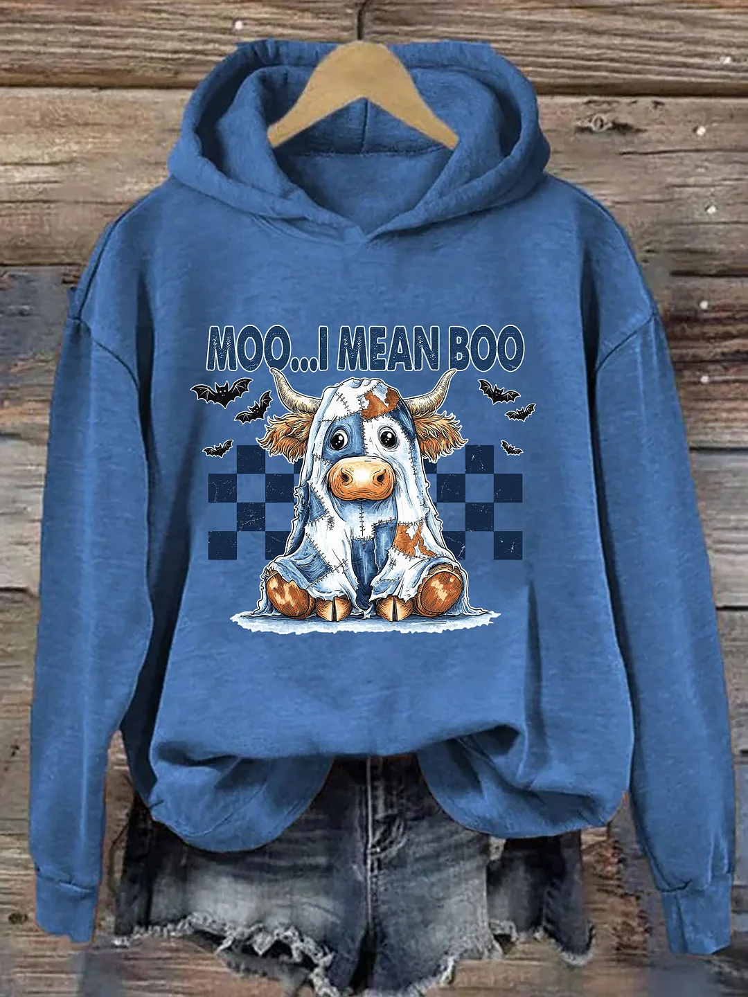 Moo I Mean Boo Hoodie