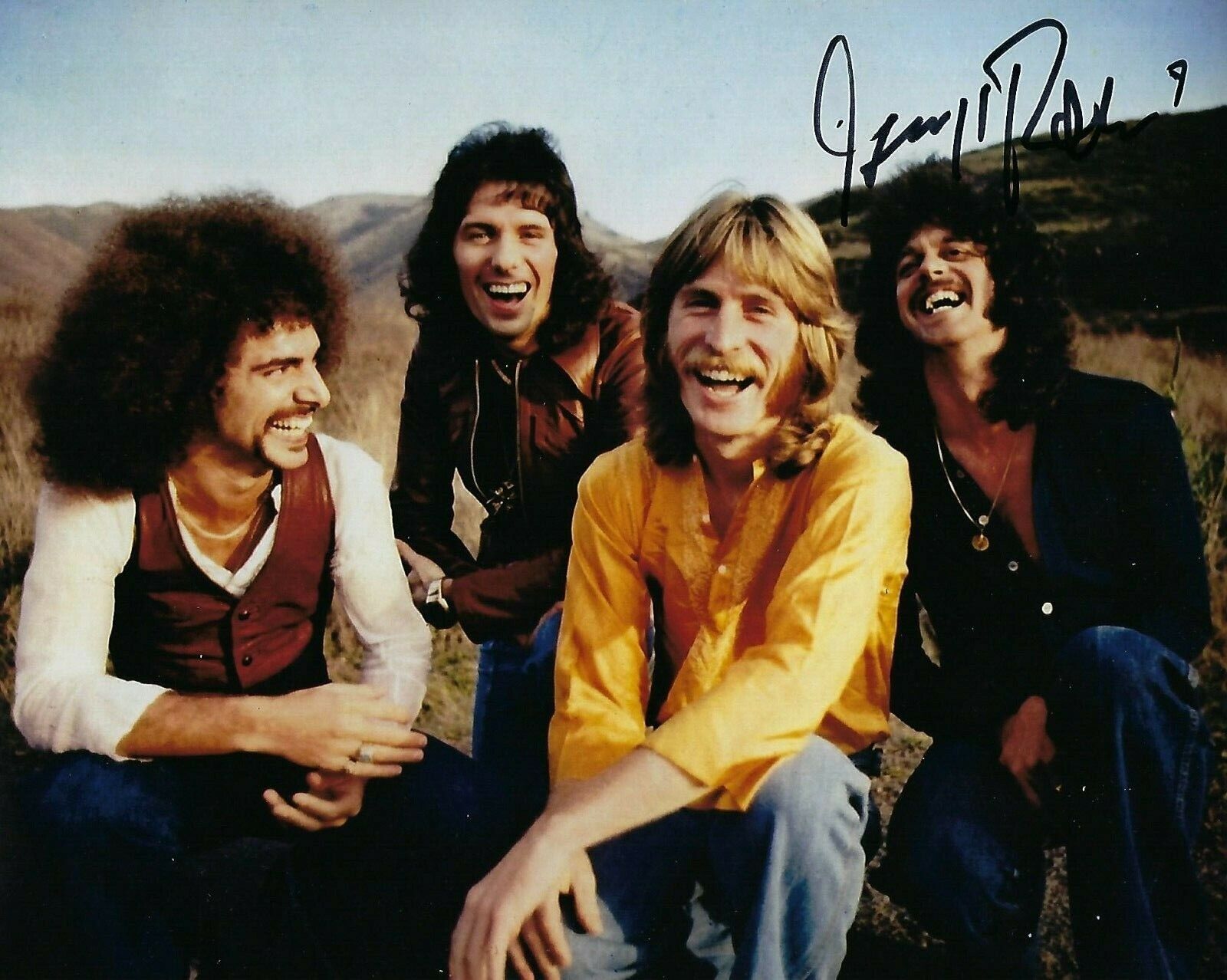 GFA Journey & Santana Keyboardist * GREGG ROLIE * Signed 8x10 Photo Poster painting G10 COA