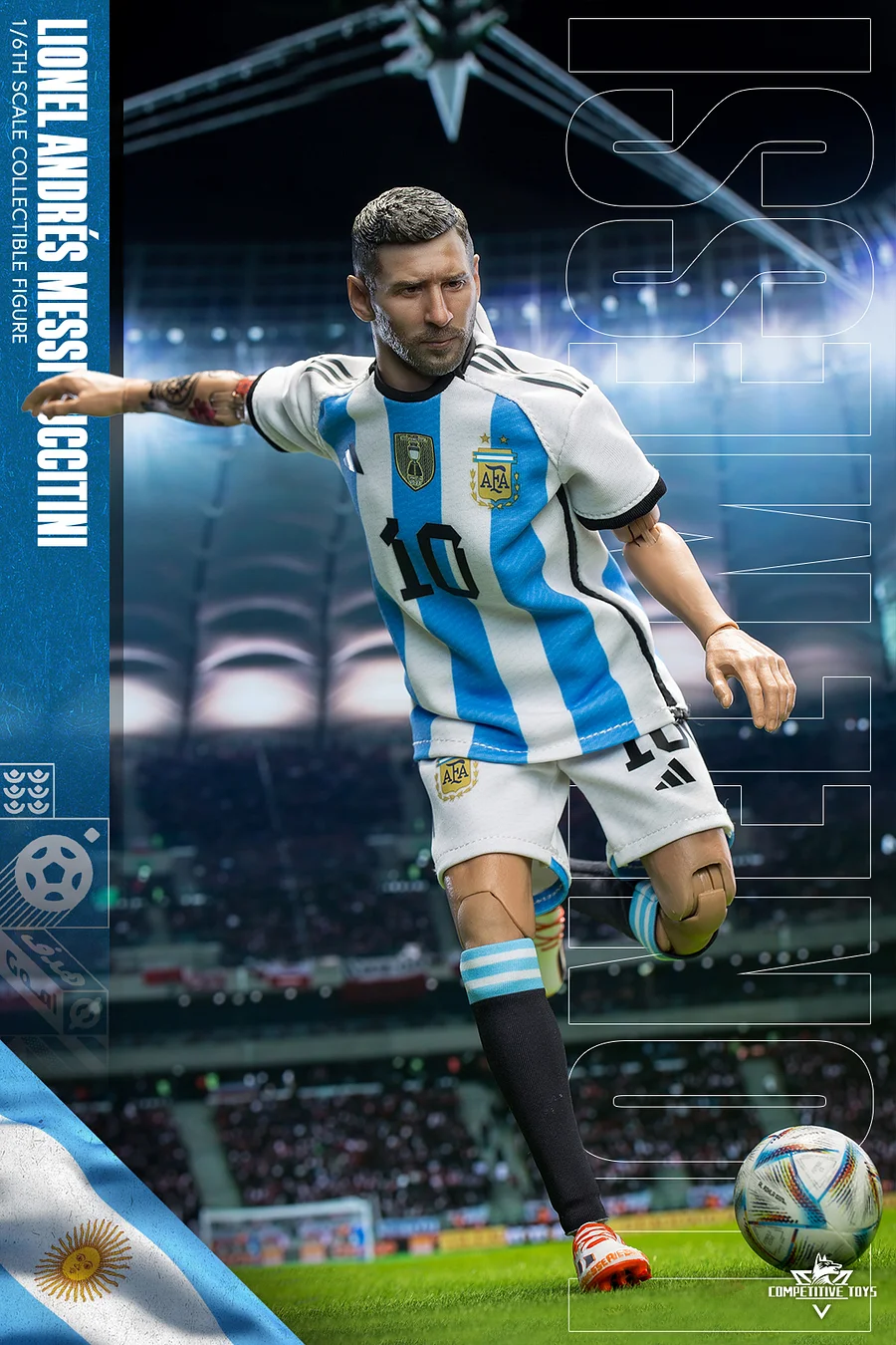 Competitive Toys COM003 ネイマール 1/6 Competitive Toys Com003 1/6 Neymar Male Action Figure Model