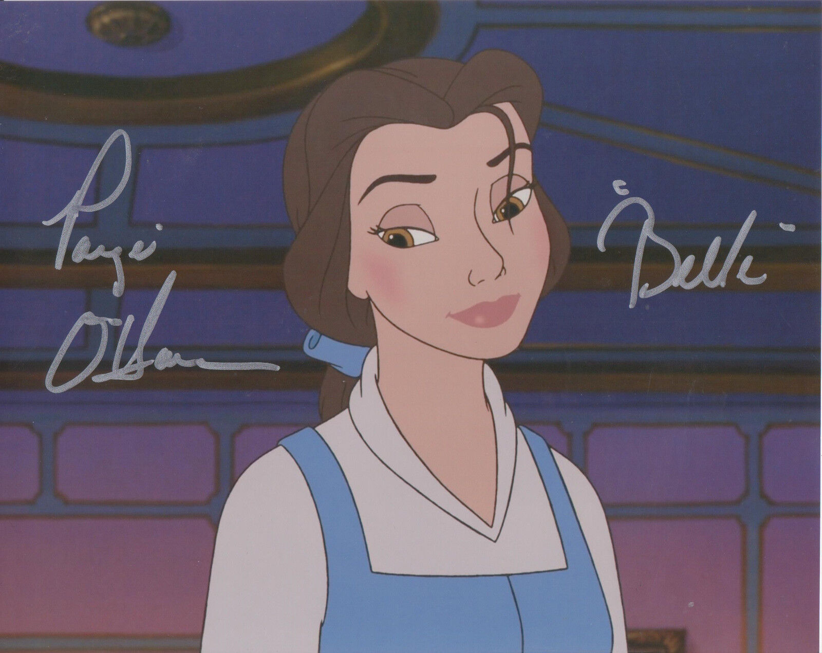 Paige O'Hara Signed Photo Poster painting - Voice of Belle Walt Disney's Beauty & The Beast #20