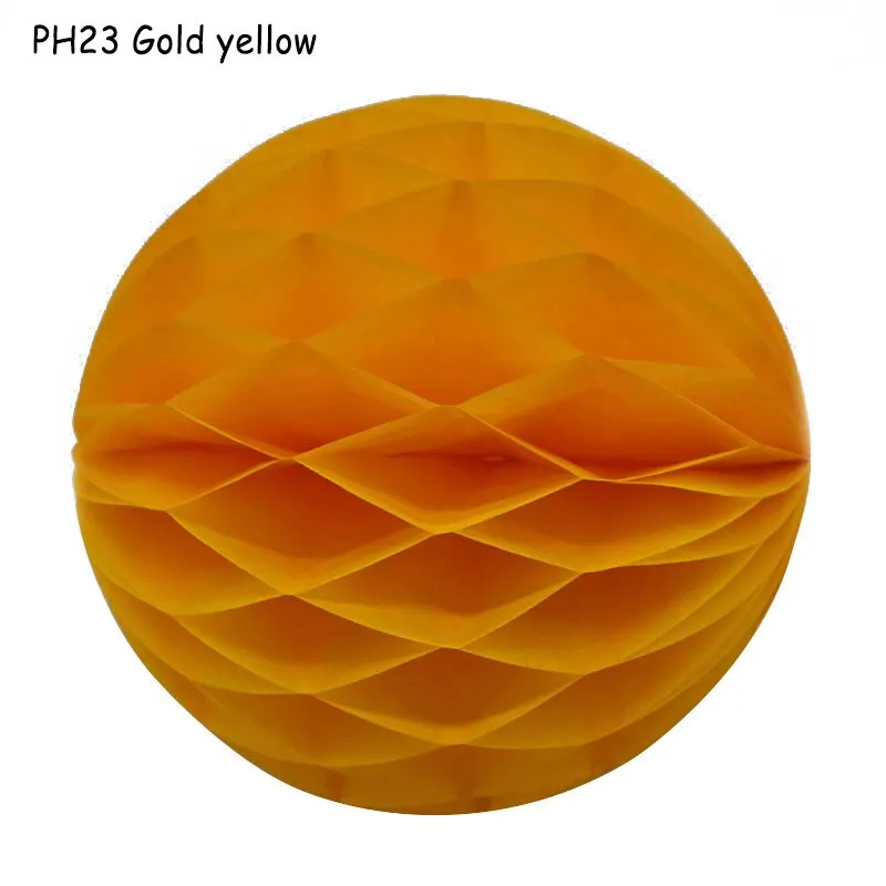 1Pcs 2 -12 Chinese Round Hanging Paper Honeycomb Flowers Balls Crafts Party Wedding Home DIY Decoration Paper Lantern Pompom