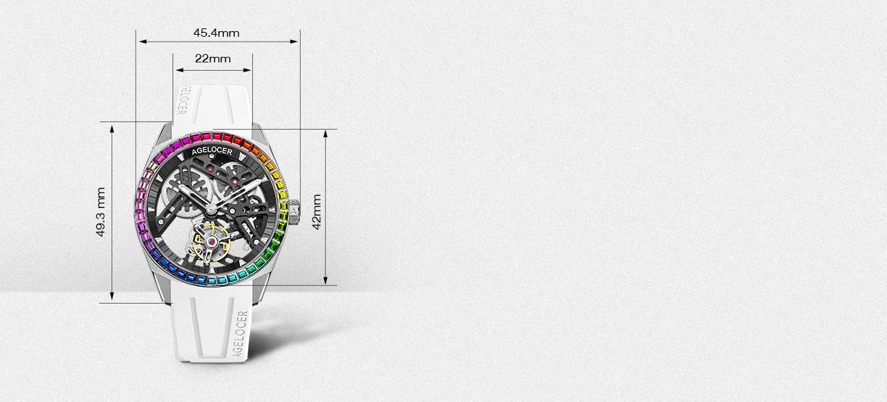 Full transparent sapphire flying tourbillon（PC 4）