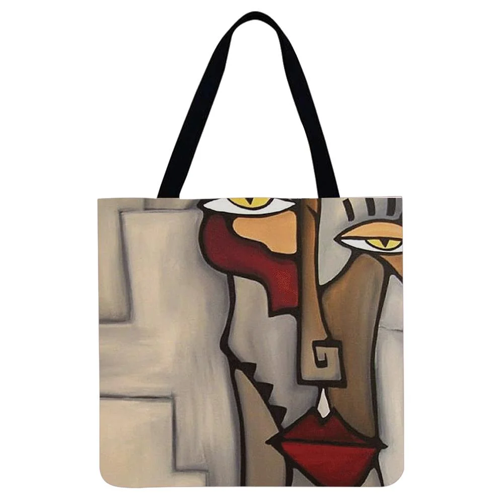 Linen Tote Bag -  Painting