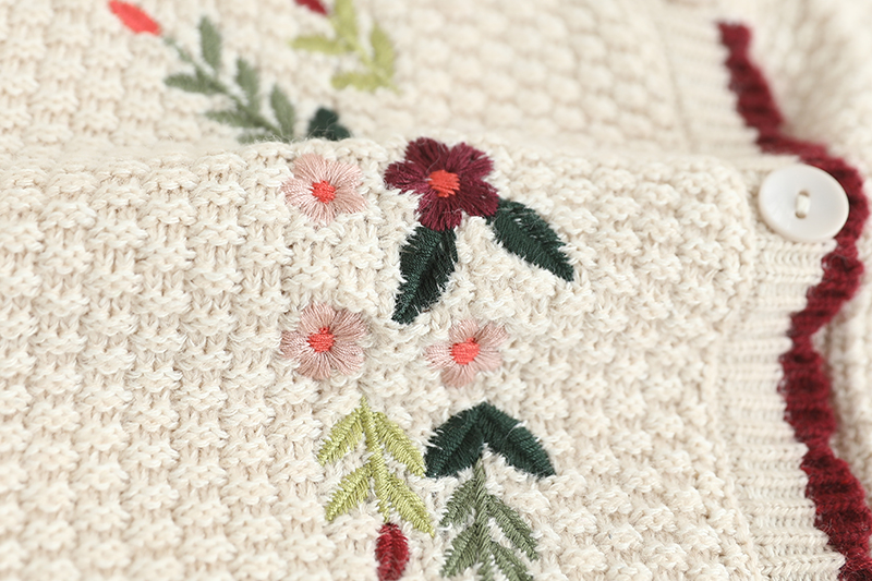 Chicfifth Sweater Women Winter Long Sleeve High Quality Autumn Vintage Top Knitted Cardigan