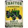 (Multi Style)John Deere - Panneaux en &eacute;tain m&eacute;tallique(20*30cm/30*40cm)