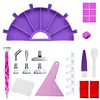 Diamond Painting Tools | 6 Section Palm Trays 26 piece set