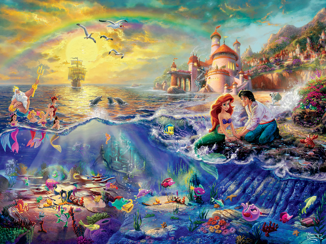 The Little Mermaid - Paint by Numbers Kits QM3120