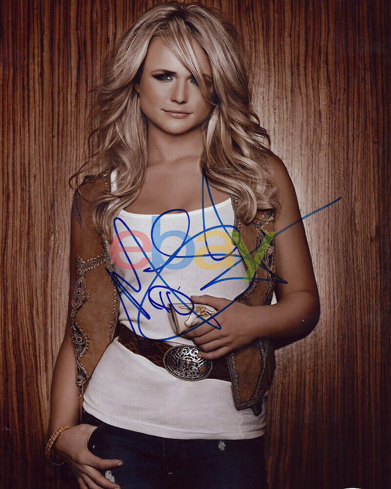 MIRANDA LAMBERT Signed Autograph 8x10 Photo Poster painting Country Music Nashville Star reprint