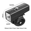 Bike Front Lamp Waterproof Highlight Zoom Bicycle Front Light Cycling Flashlight