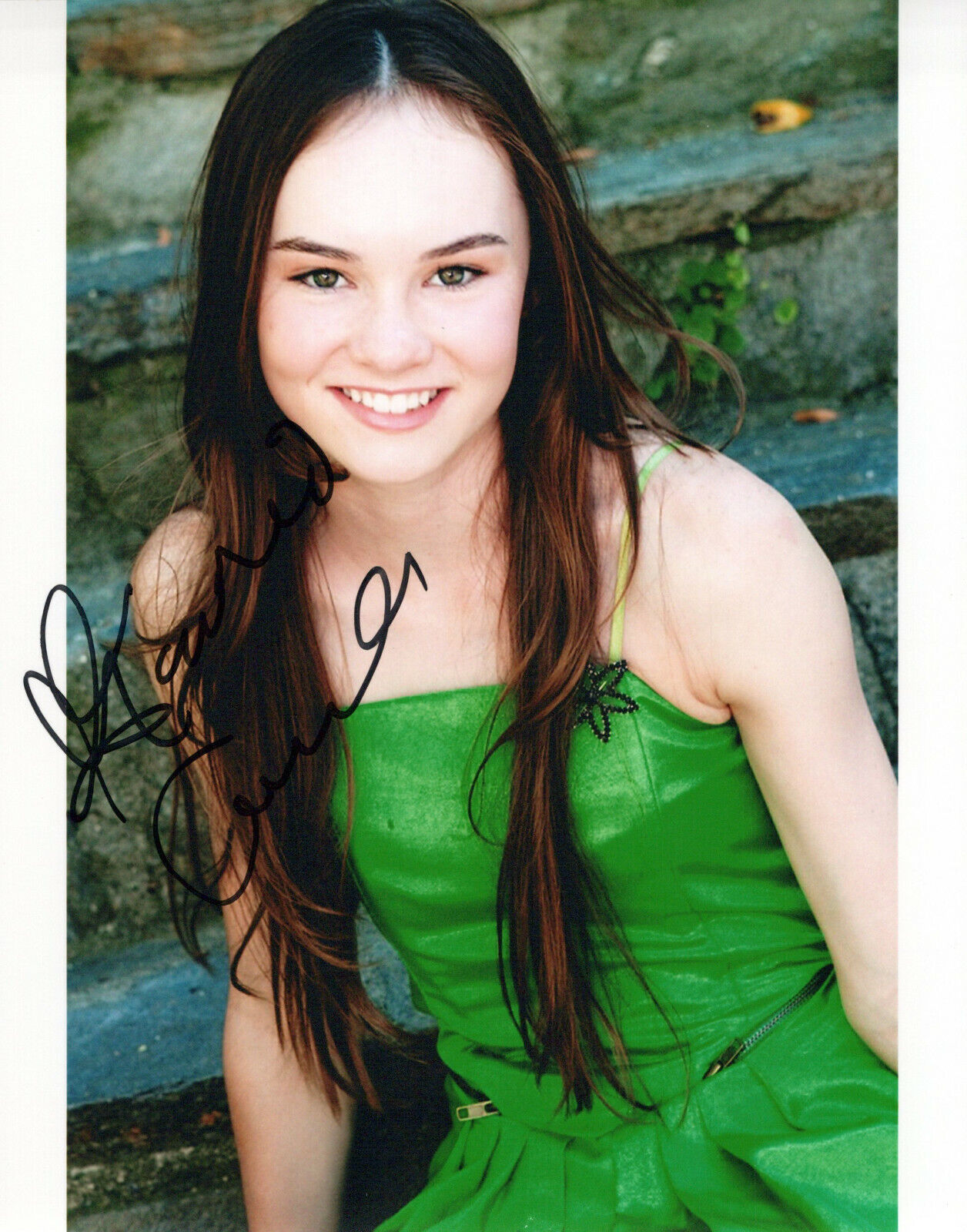 Madeline Carroll glamour shot autographed Photo Poster painting signed 8x10 #6