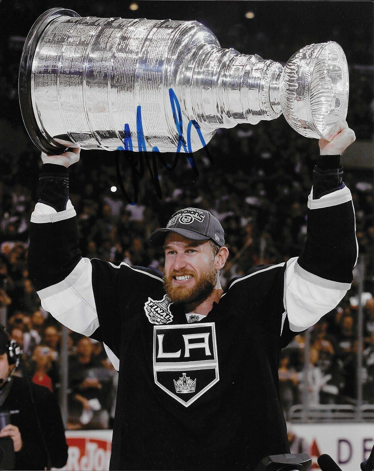 Los Angeles Kings Jeff Carter Stanley Cup Signed Autographed 8x10 Photo Poster painting COA #5