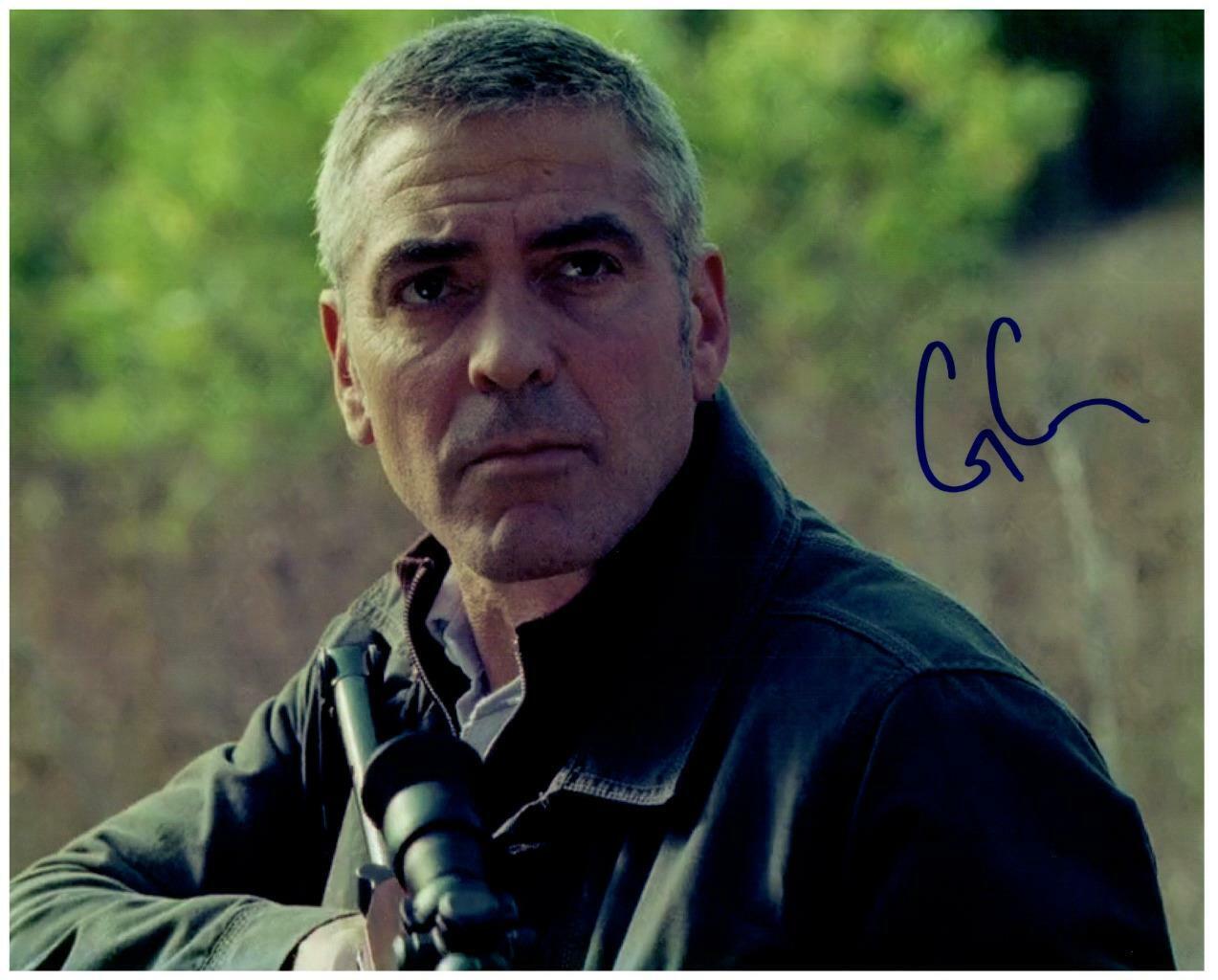 George Clooney signed 8x10 Photo Poster painting autograph Picture autographed and COA