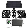 12V 10W Solar Exhaust Fan IP65 Waterproof Solar Panel Powered Fan Air Extractor