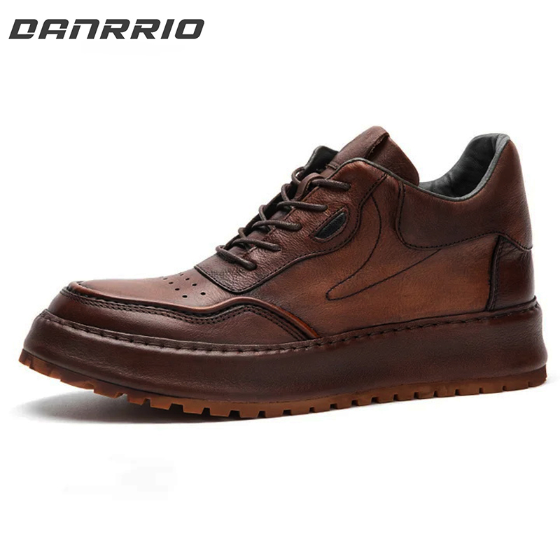 DANRRIO Handemade Retro British Style Trend Thick Sole Sneakers| Martin Boots DANRRIO.COM DANRRIO