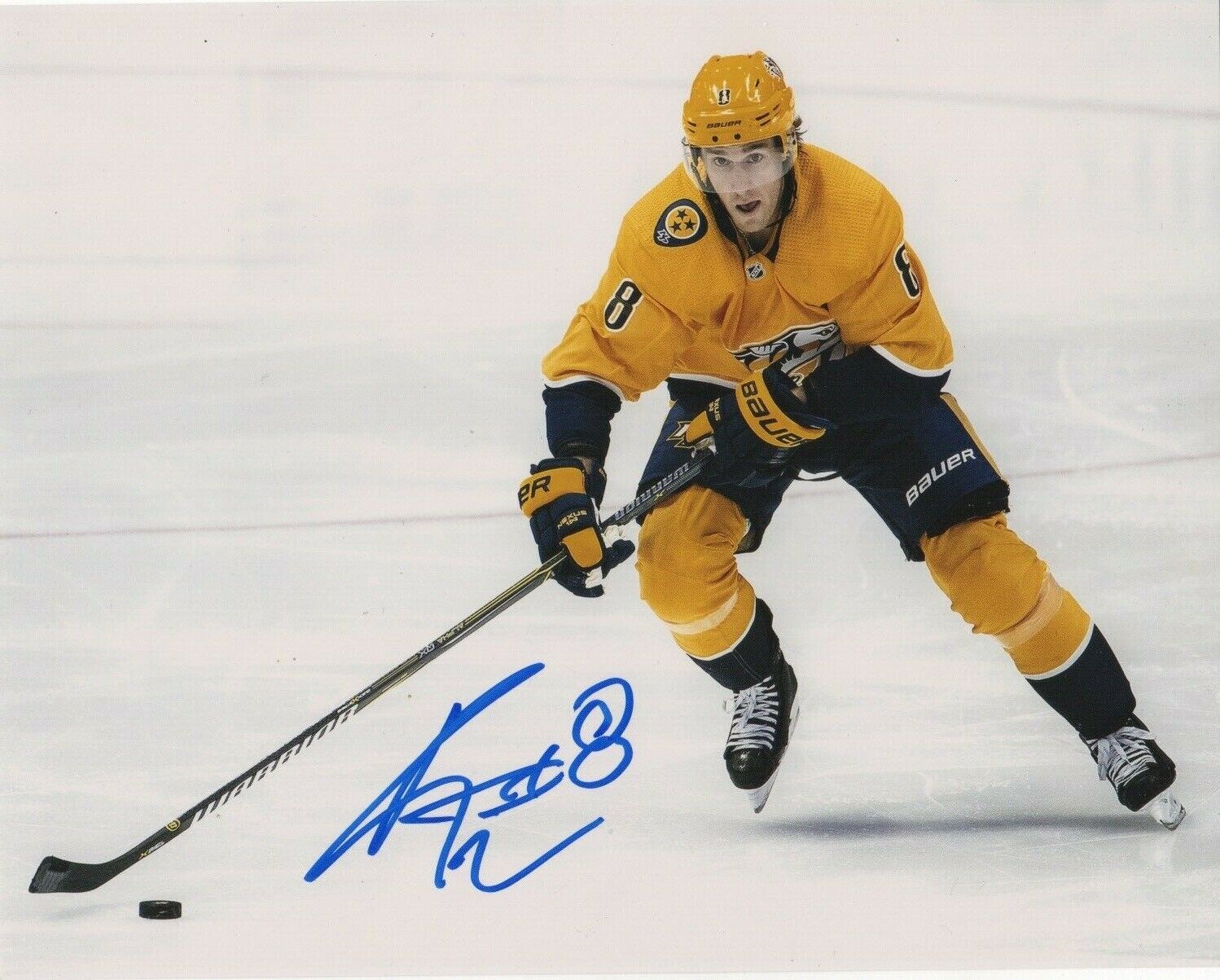 Nashville Predators Kyle Turris Signed Autographed 8x10 Photo Poster painting COA #4