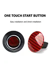 Car Engine Start Stop Push Button Switch 2215450714 for Mercedes Benz (Red)