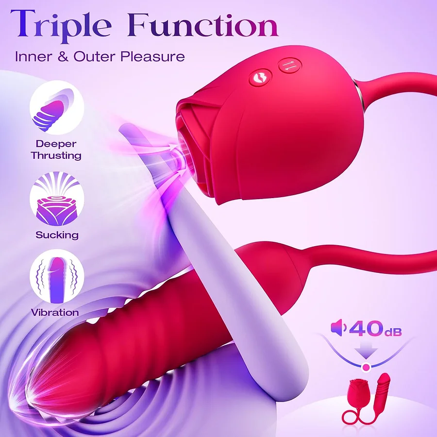 Rose Mary Dual Stimulator Bundle 2026 New Model, Beginner-Friendly Rose Mary Dual Stimulator Bundle 2026 New Model, Beginner-Friendly