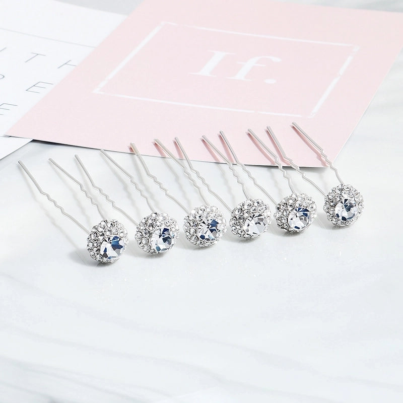 Fashion Round Rhinestone