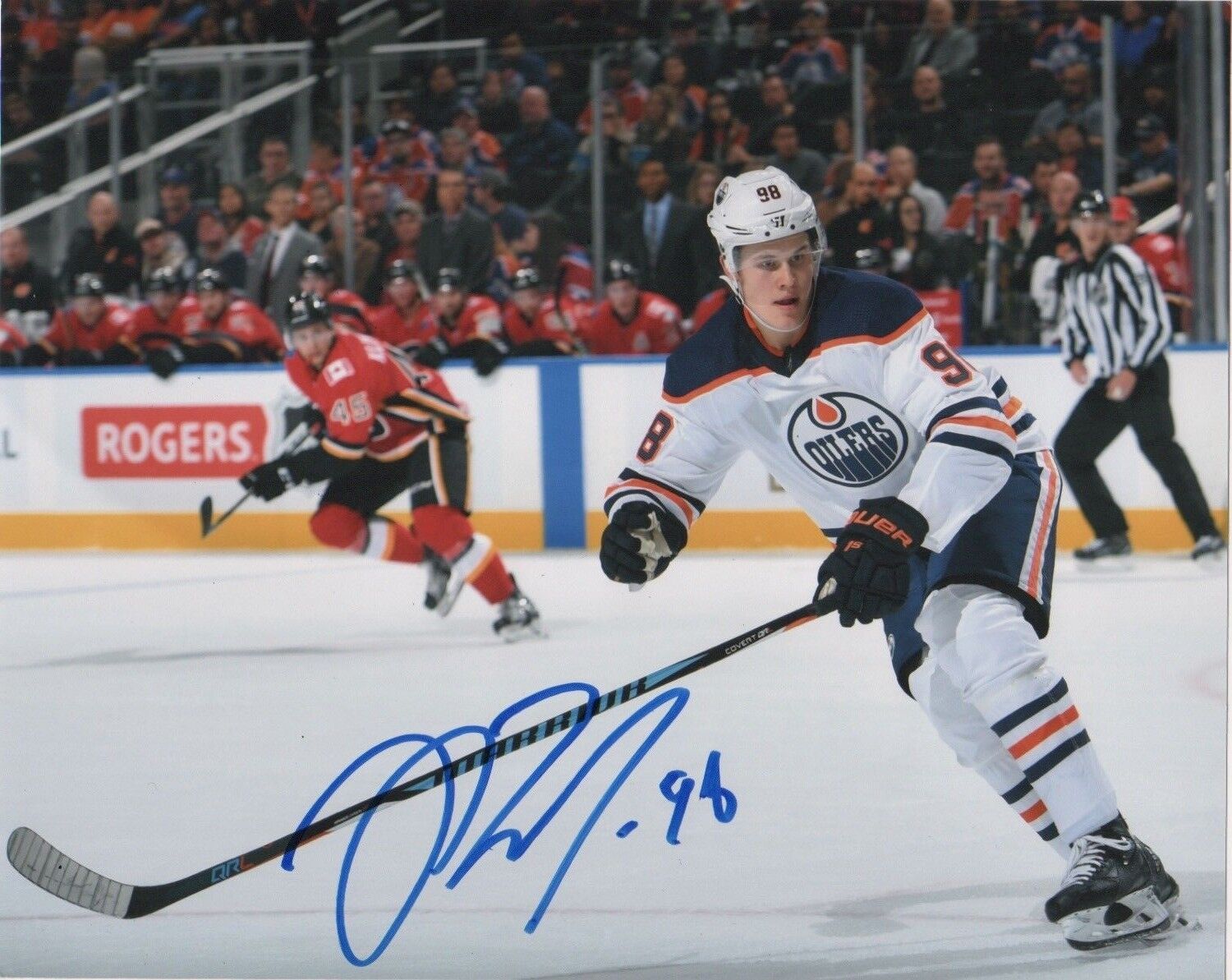 Edmonton Oilers Jesse Puljujarvi Autographed Signed 8x10 Photo Poster painting COA #7