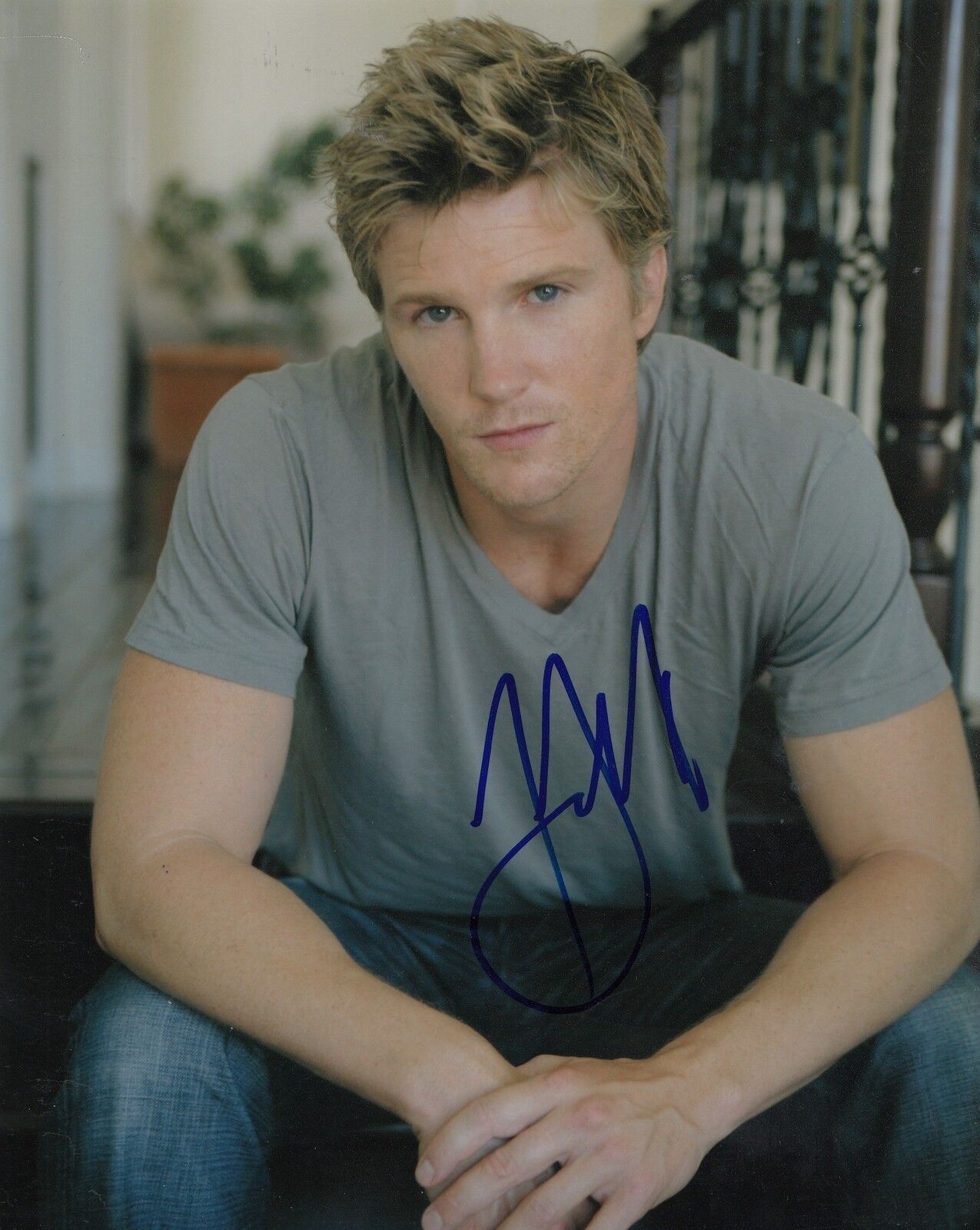 THAD LUCKINBILL signed (NIKITA) 8X10 Photo Poster painting *PROOF* W/COA (Nathan Colville)