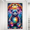 (40*70cm)Bear - Full Round Drill Diamond Painting