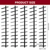 [US Local Warehouse] 5 Pack 12 Bottle Wine Rack Wall Mounted for 60 Bottles DIY Detachable Wine Holder Metal Storage Rack for Kitchen Dining Room Bar