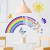 Inspiring Words Sun Rainbow Wall Sticker Home Kids Room Decor