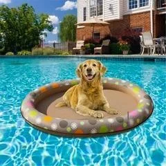 Pet Dog Water Toys Pool Floats Dog Pool Large Inflatable Raft