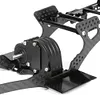 AMK Carbon Fiber LCG Chassis Set for 1/10 RC Crawler SCX10 Lower Center of Gravity DIY Upgrade Lightweight Thickened Upgrade Frame