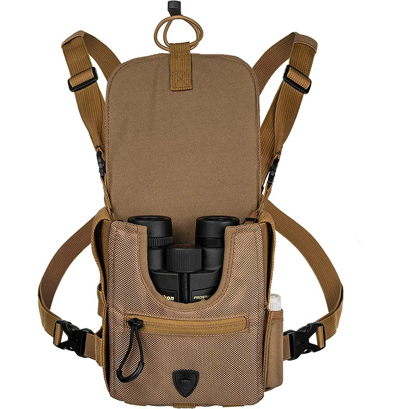 Outdoor Field Binocular Chest Harness Pack