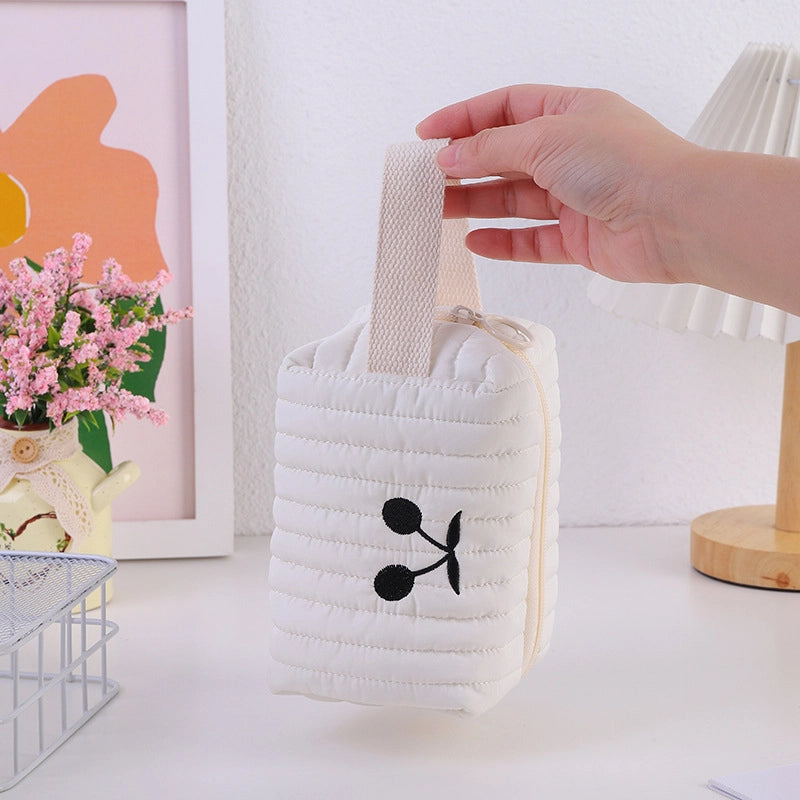 Cherry Class School Korean Style Pencil Case