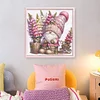 (US Only)Gnome Design DIY Bead Embroidery Kit 40x39cm 9CT Cross Stitch Kit for Home Decor