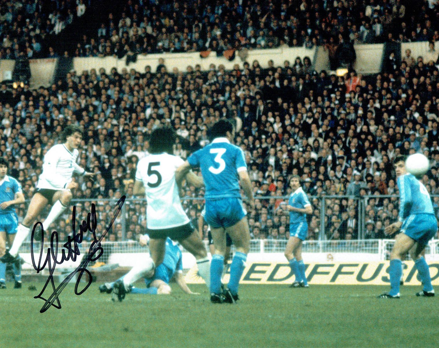 Glenn HODDLE SIGNED Autograph 10x8 Photo Poster painting D AFTAL COA Tottenham Hotspurs SPURS