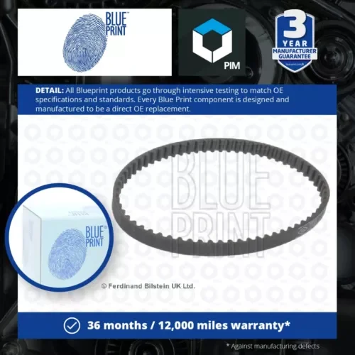 Timing Belt fits MITSUBISHI SPACE WAGON 2.4 98 to 04 4G64(GDI) Blue Print New Parts