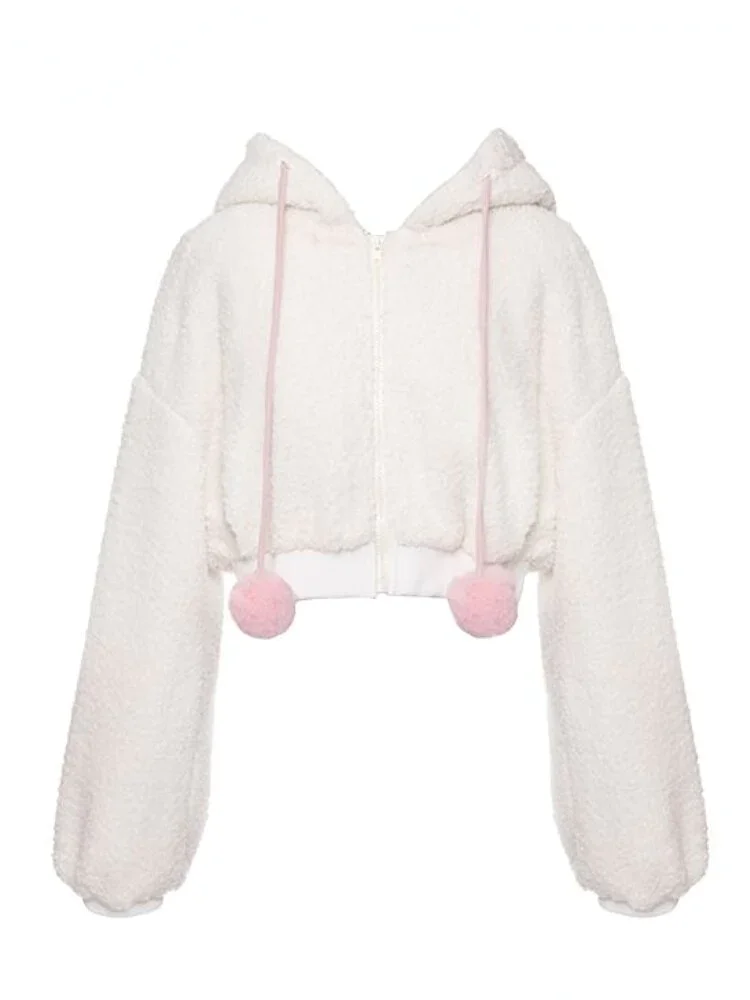 Bunny Hooded Top + Bunny Mini Skirt - Pinkidollz