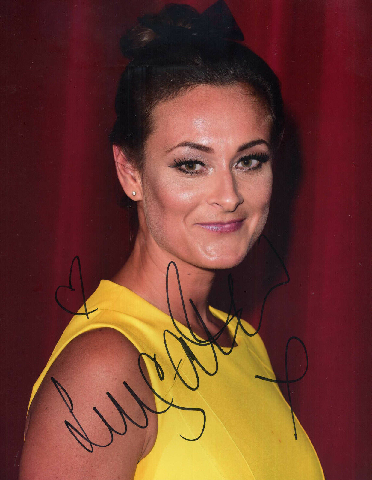 LUISA BRADSHAW-WHITE Signed Photo Poster paintinggraph - TV Star Actress EASTENDERS - preprint