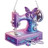 2 PCS Sewing Machine - 5D DIY Pendant