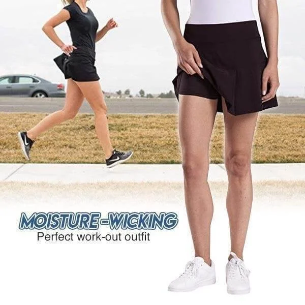 Anti-chafing Active Skort - Super Soft & Comfortable