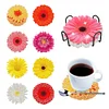 8pcs/set DIY Special Shape Diamond Painting Coasters Kits ( Large Flower)