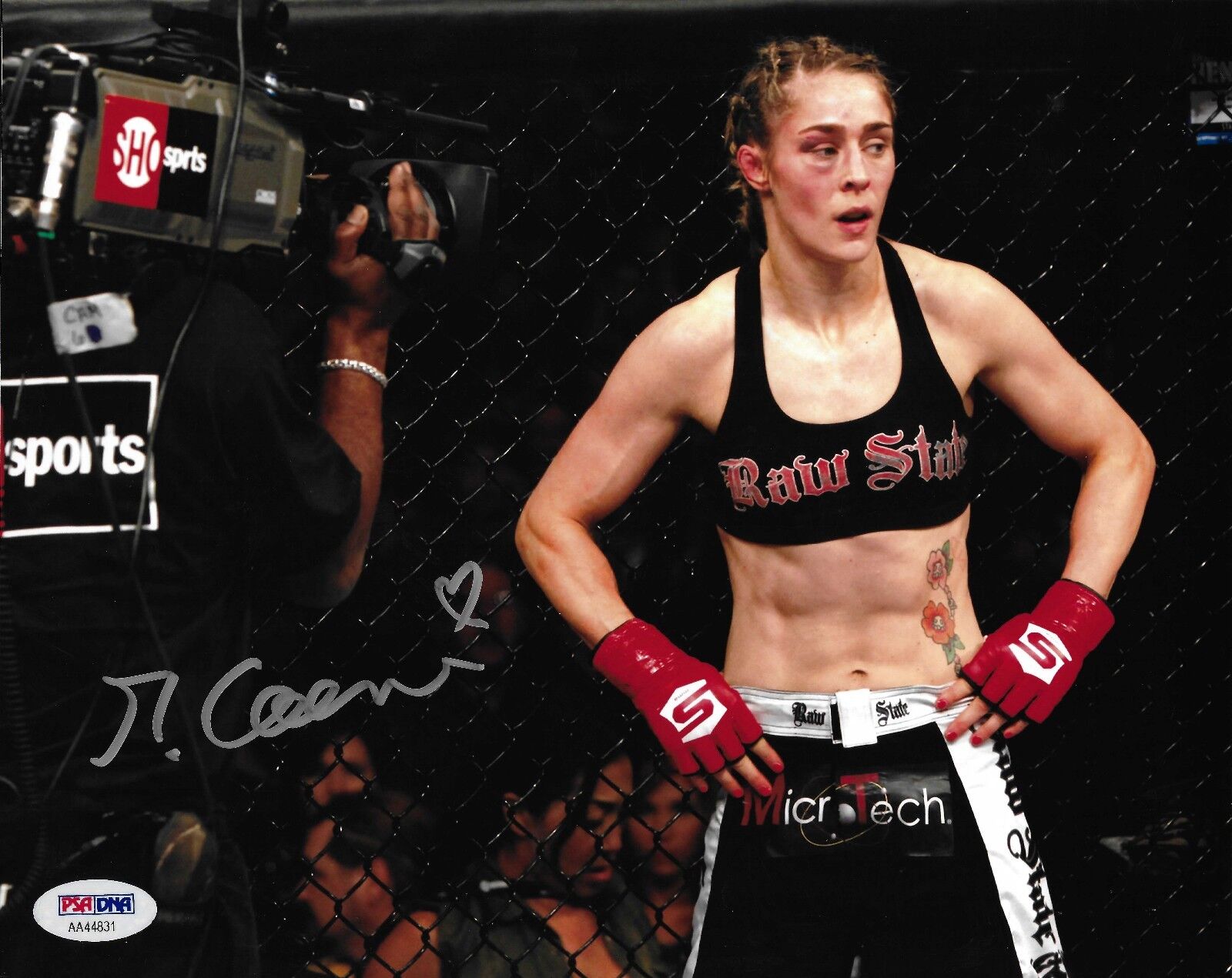 Marloes Coenen Signed 8x10 Photo Poster painting PSA/DNA COA StrikeForce Invicta Picture Auto 5