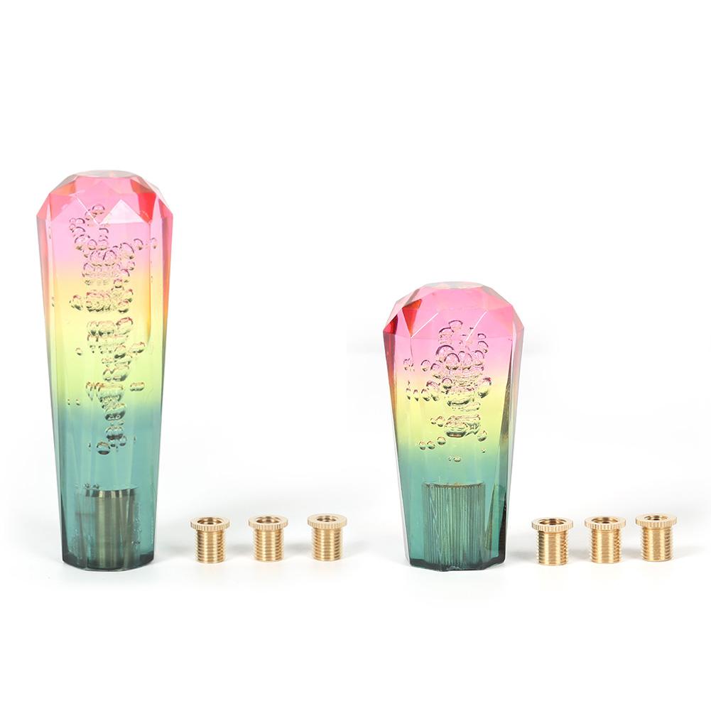 

Transparent Auto Manual Shift Knob Crystal Gear Shifter Knob Purple Green, 15 cm, 501 Original