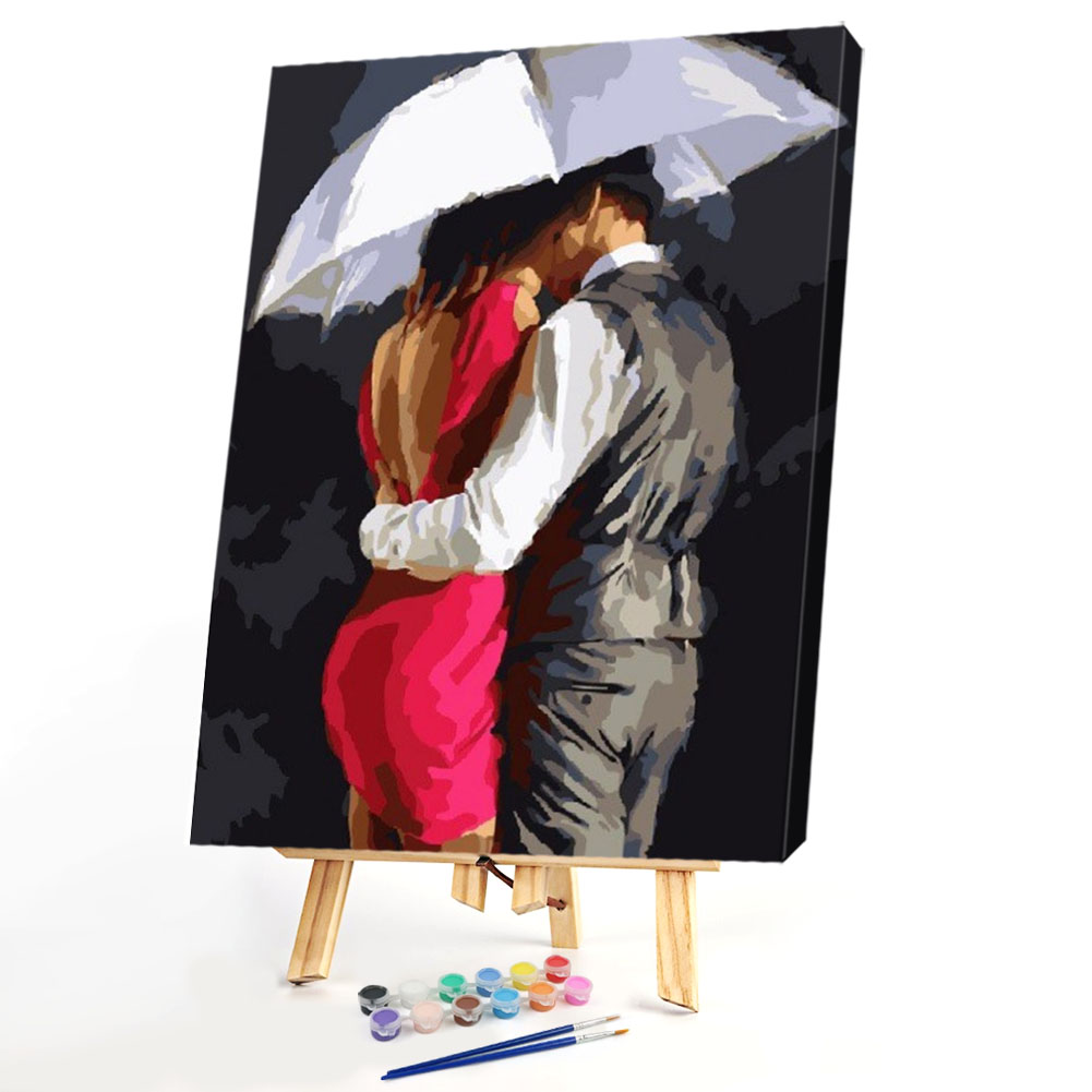 

40*50CM - Paint By Numbers - Lovers, 501 Original