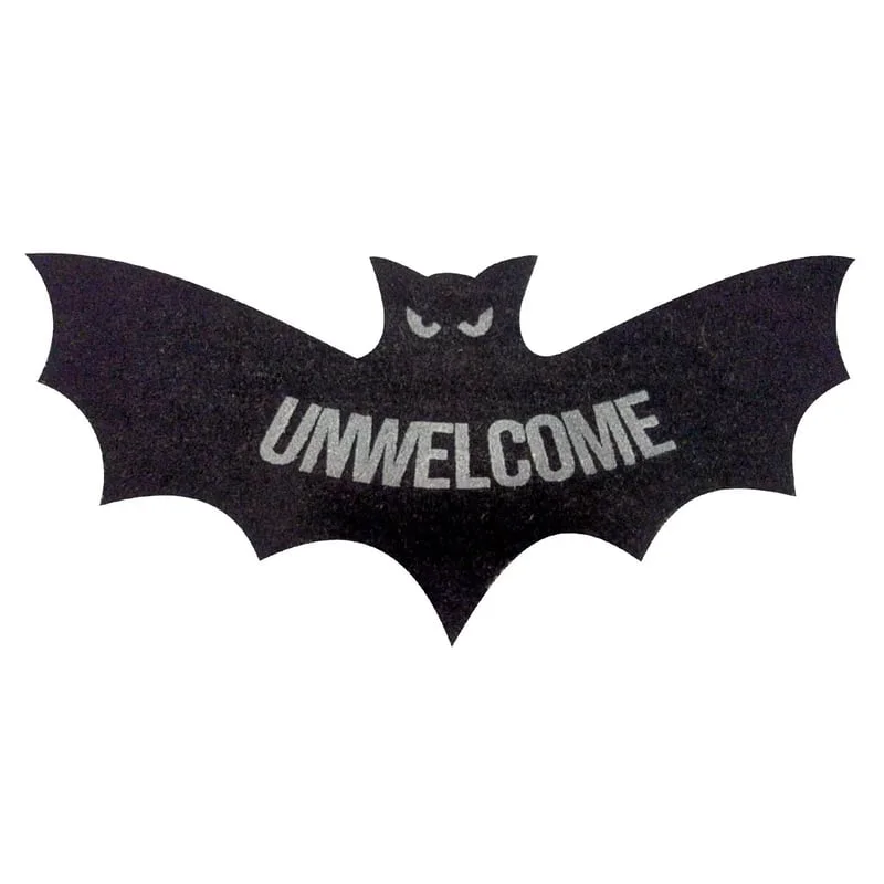 🦇Unwelcome Shaped Bat Coir Mat